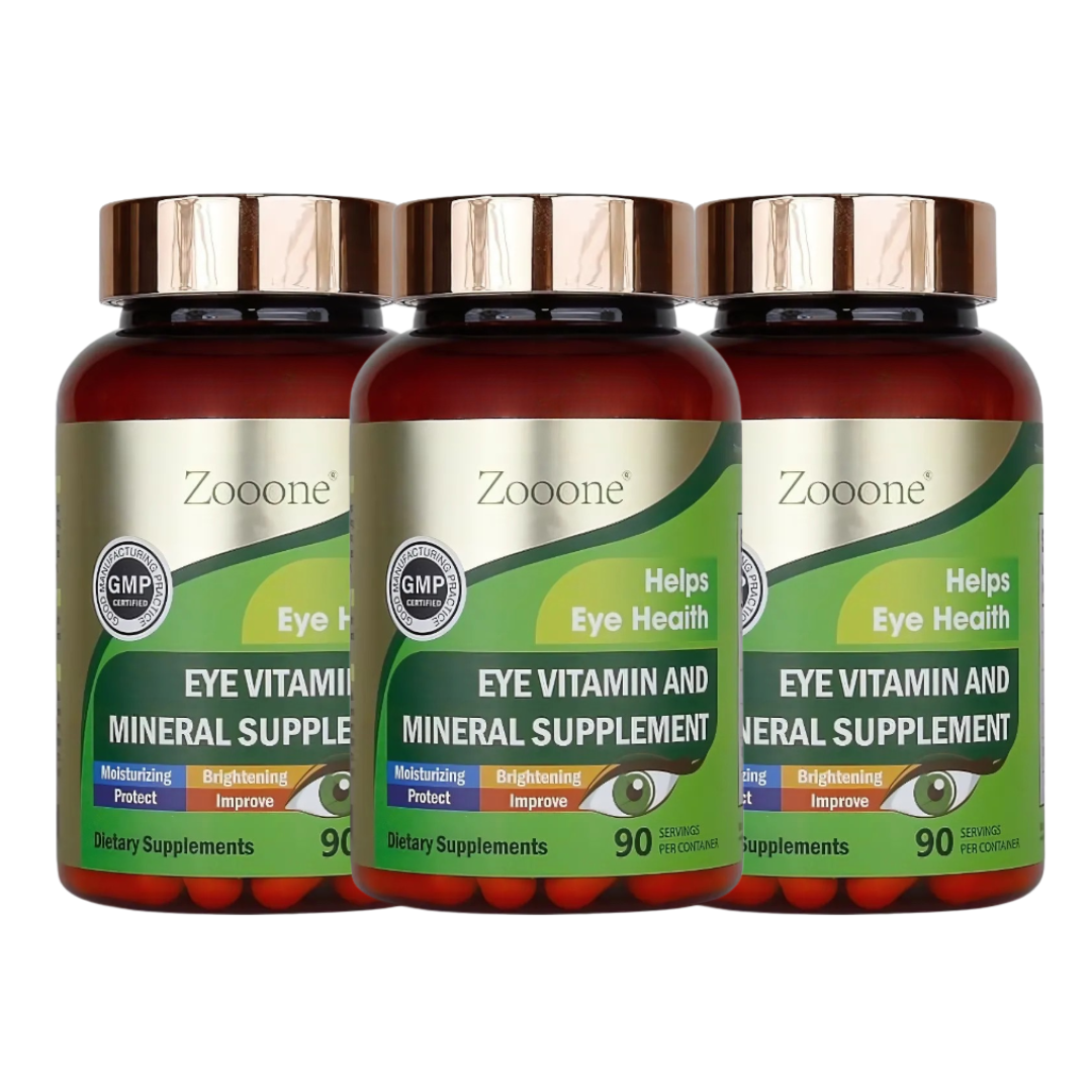 3 Pack Zoone Lutein Eye Vitamins